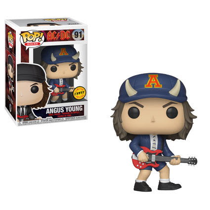 Rocks Pop! Vinyl Figure Angus Young (Chase) [AC/DC] [91] - Fugitive Toys