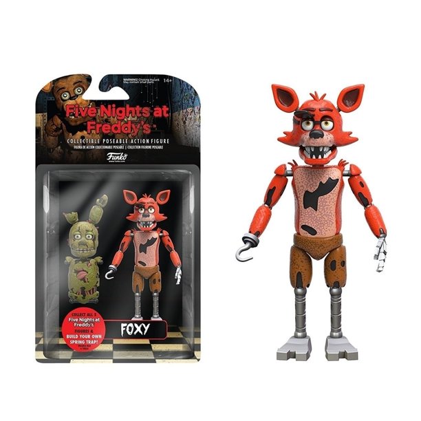Five Nights at Freddy's Articulated Action Figure Foxy - Fugitive Toys