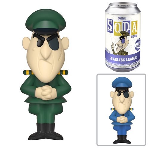 Funko Vinyl Soda: Rocky and Bullwinkle Fearless Leader - Fugitive Toys