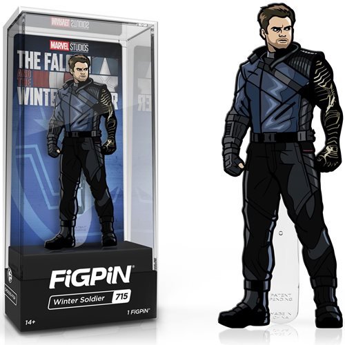 Marvel The Falcon and the Winter Soldier: FiGPiN Enamel Pin Winter Soldier [715] - Fugitive Toys
