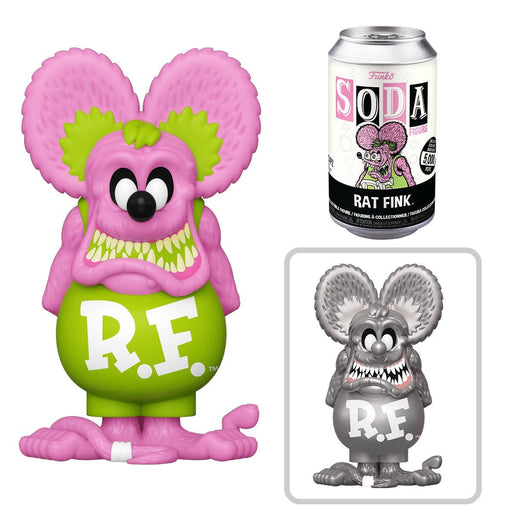 Funko Vinyl Soda Figure: Neon Rat Fink - Fugitive Toys