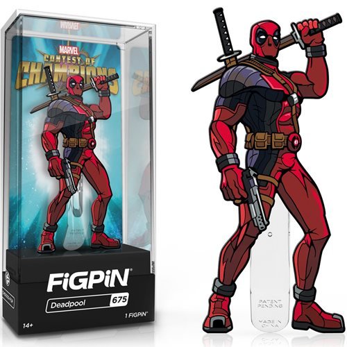 Marvel Contest of Champions: FiGPiN Enamel Pin Deadpool [675] - Fugitive Toys