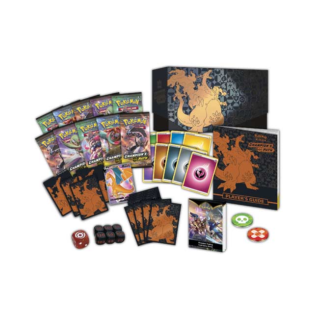 Pokemon TCG Sword & Shield Champion's Path Elite Trainer Box Pokemon TCG Sword & Shield Champion's Path Elite Trainer Box