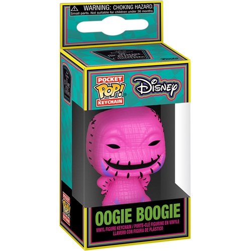 Disney Pocket Pop! Keychain Oogie Boogie Blacklight [The Nightmare Before Christmas] - Fugitive Toys