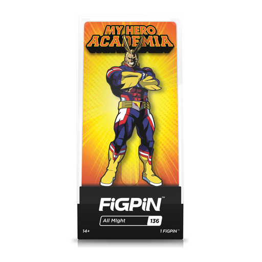 My Hero Academia: FiGPiN Enamel Pin All Might [136] - Fugitive Toys