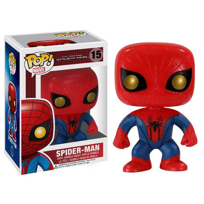 Marvel The Amazing Spider-Man Pop! Vinyl Bobblehead Spider-man [15] - Fugitive Toys