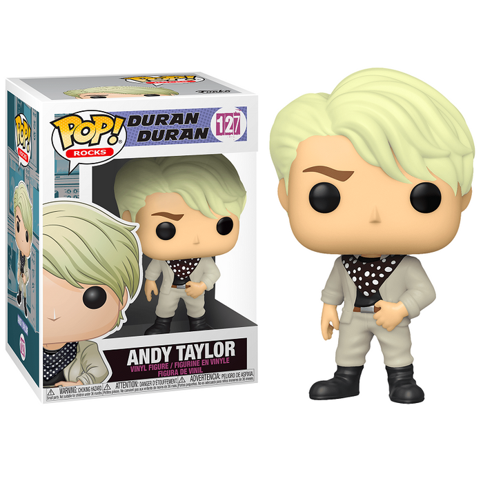 Duran Duran Pop! Vinyl Figure Andy Taylor [127] - Fugitive Toys