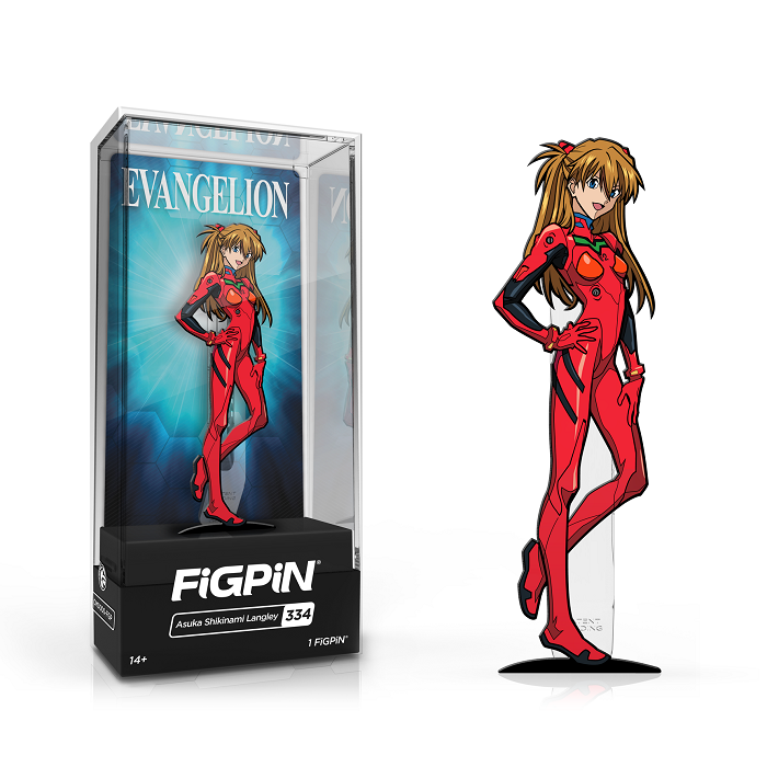 Evangelion: FiGPiN Enamel Pin Asuka Shikinami Langley [334] - Fugitive Toys