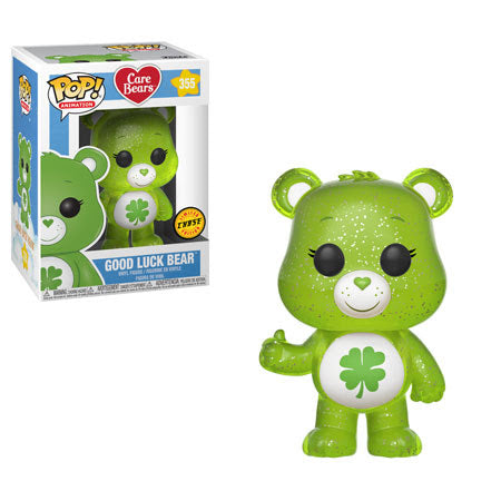 Care Bears Pop! Vinyl Figure Good Luck Bear [Chase] [355] - Fugitive Toys