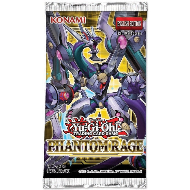 rage booster box Yu-Gi-Oh! Trading Card Game Phantom Rage Booster Pack