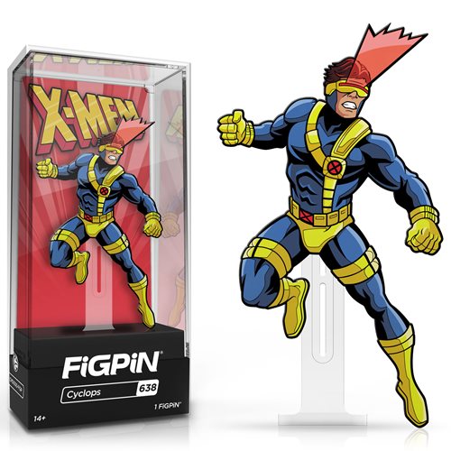 Marvel X-Men The Animated Series: FiGPiN Enamel Pin Cyclops [638] - Fugitive Toys