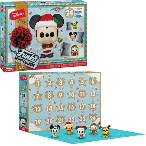 Classic Disney 2022 Pocket Pop 24 Day Advent Calendar - Fugitive Toys