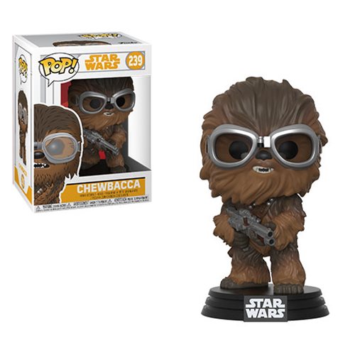 Star Wars Pop! Vinyl Bobblehead Chewbacca with Goggles [Solo] [239] - Fugitive Toys