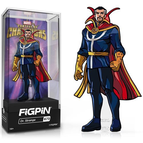 Marvel Contest of Champions: FiGPiN Enamel Pin Dr. Strange [673] - Fugitive Toys