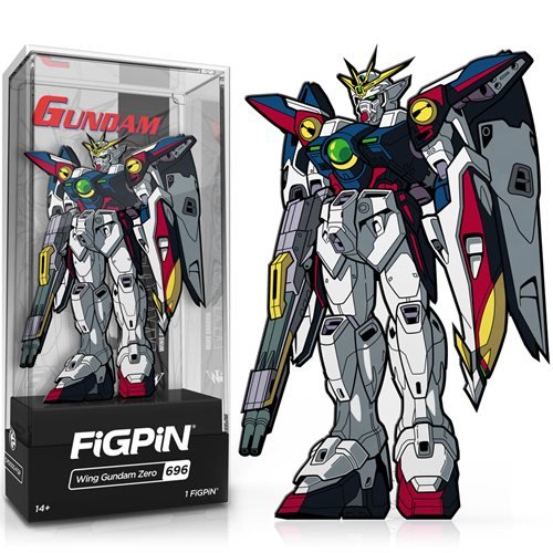 Mobile Suit Gundam FiGPiN Enamel Pin: Wing Gundam Zero [696] - Fugitive Toys