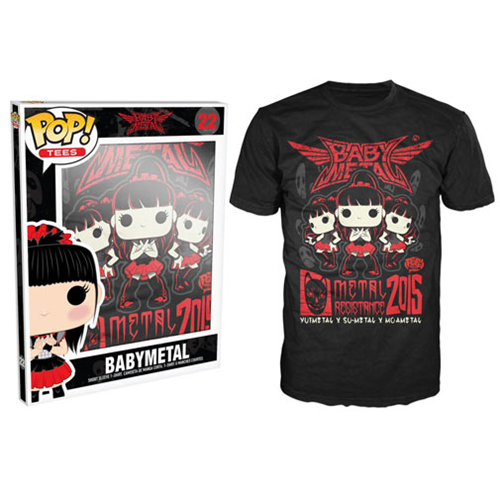 Rocks Pop! Tees Baby Metal [22] - XS - Fugitive Toys