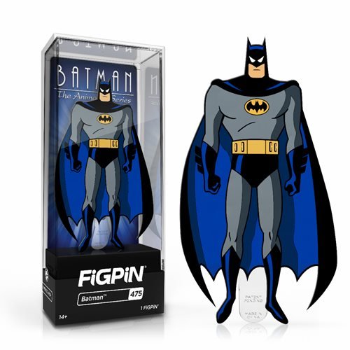 DC Batman The Animated Series: FiGPiN Enamel Pin Batman [475] - Fugitive Toys