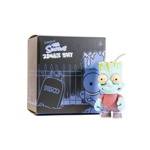 Kidrobot x The Simpsons Zombie Bart Regular Edition 6" Blue - Fugitive Toys