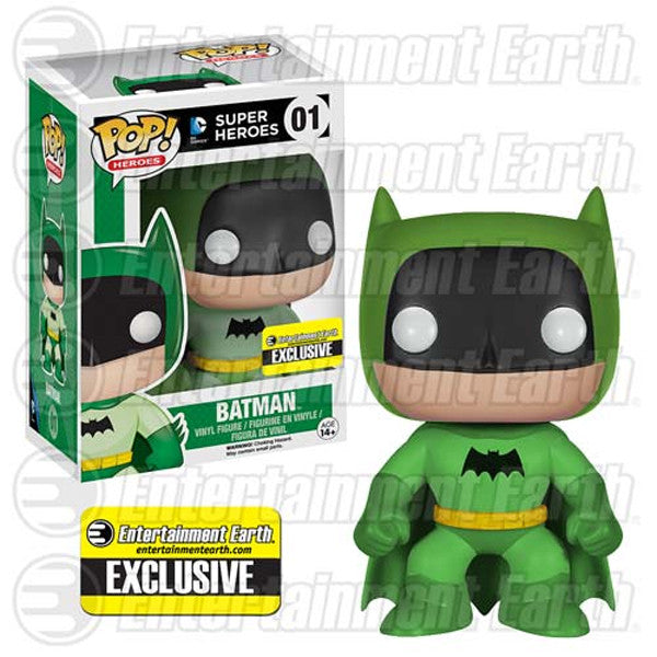 DC Universe Pop! Vinyl Figure Green Batman 75th Anniversary Rainbow [Entertainment Earth Exclusive] - Fugitive Toys