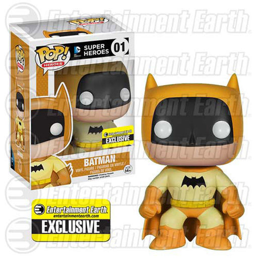 DC Universe Pop! Vinyl Figure Yellow Batman 75th Anniversary Rainbow [Entertainment Earth Exclusive] - Fugitive Toys