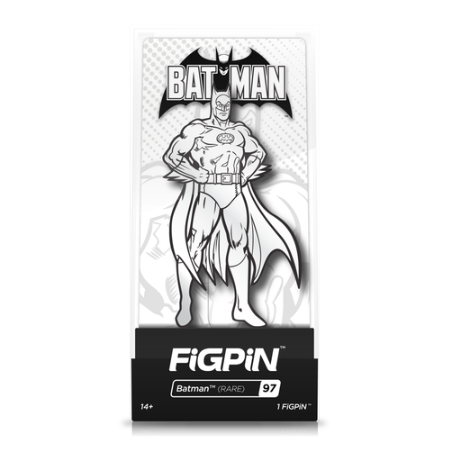 Batman Classic: FiGPiN Enamel Pin Batman (Rare) [97] - Fugitive Toys