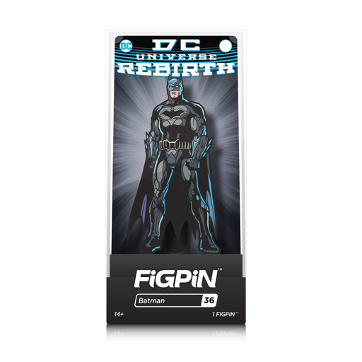 DC Comics Rebirth: FiGPiN Enamel Pin Batman [36] - Fugitive Toys