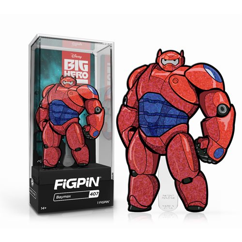 Disney Big Hero 6: FiGPiN Enamel Pin Baymax Armor (Chase) [407] - Fugitive Toys