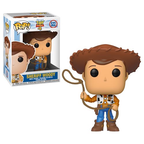 Disney Pop! Vinyl Figure Sheriff Woody [Toy Story 4] [522] - Fugitive Toys