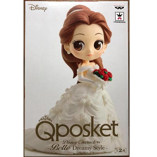 Disney Q Posket Belle Dreamy Style (White Dress) - Fugitive Toys