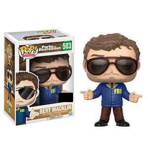 Parks and Recreation Pop! Vinyl Figure Bert Macklin [503] - Fugitive Toys