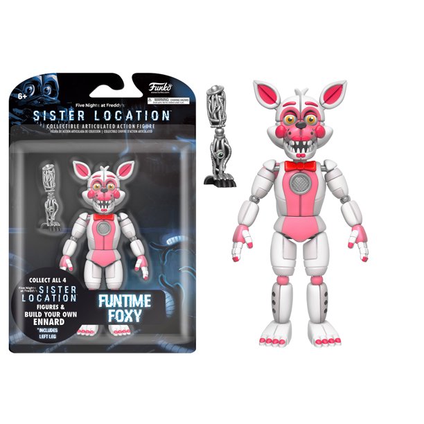 Five Nights at Freddy's Sister Location Articulated Action Figure Funtime Foxy - Fugitive Toys
