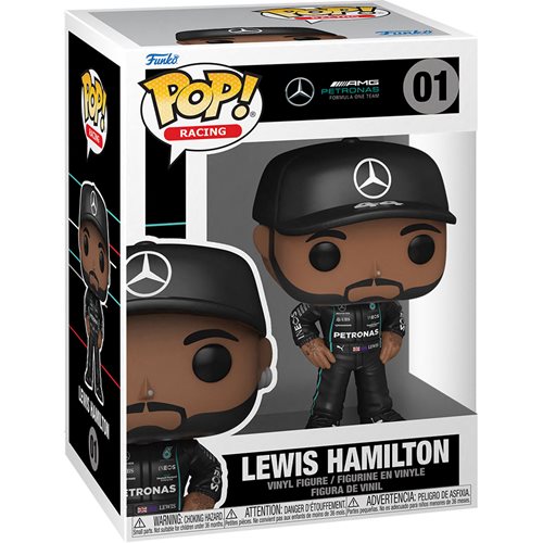 Formula One Pop! Vinyl Figure Mercedes-AMG Petronas Team Lewis Hamilton [01] - Fugitive Toys