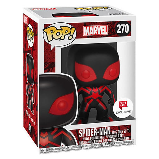 Marvel Pop! Vinyl Figure Big Time Suit Spider-Man [Exclusive] [270] - Fugitive Toys