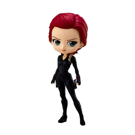 Marvel Avengers Endgame Q Posket Black Widow (Black Outfit) - Fugitive Toys