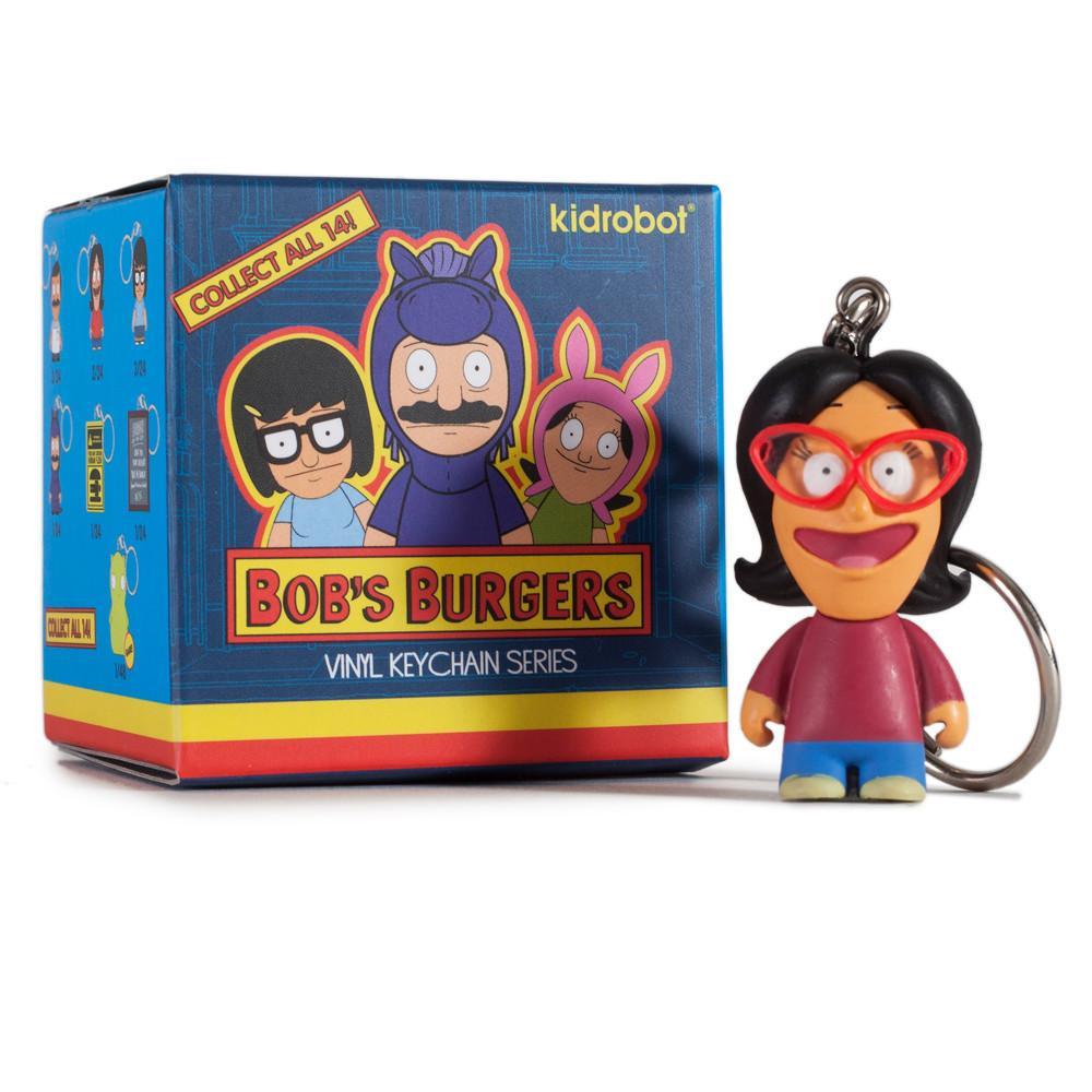 Kidrobot Bob's Burgers Vinyl Keychain Series: (1 Blind Box) — Fugitive Toys