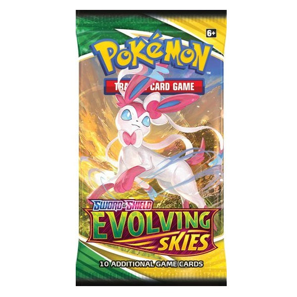 Pokemon TCG Sword & Shield Evolving Skies Booster Pack Pokemon TCG Sword & Shield Evolving Skies Booster Pack