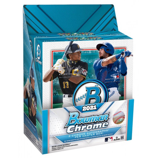 Topps 2021 Bowman Chrome Baseball Hobby Box - Fugitive Toys