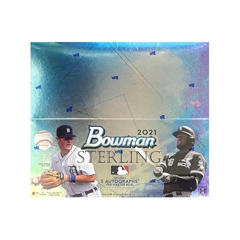 Topps 2021 Bowman Sterling Baseball Hobby Box - Fugitive Toys