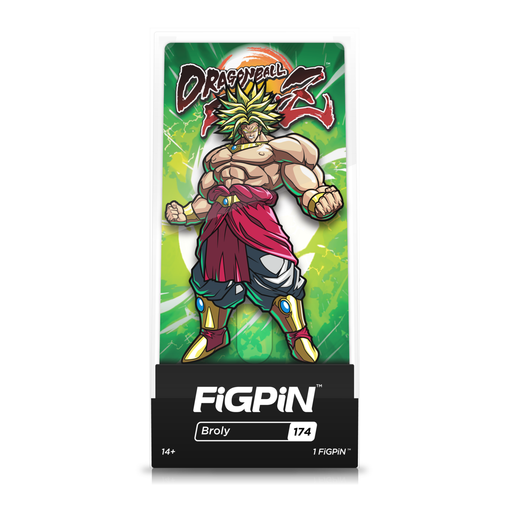 Dragon Ball FighterZ: FiGPiN Enamel Pin Broly [174] - Fugitive Toys