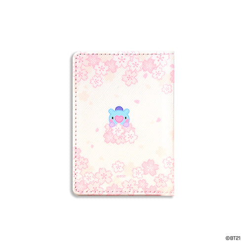 BT21 Card Case Cherry Blossom Minini - Mang - Fugitive Toys