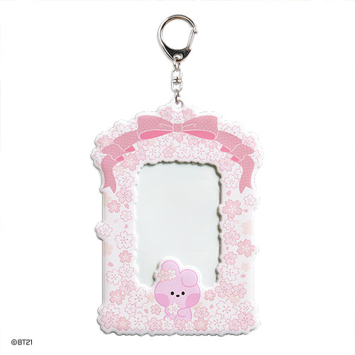 BT21 Cherry Blossom Minini Photocard Holder - Cooky - Fugitive Toys