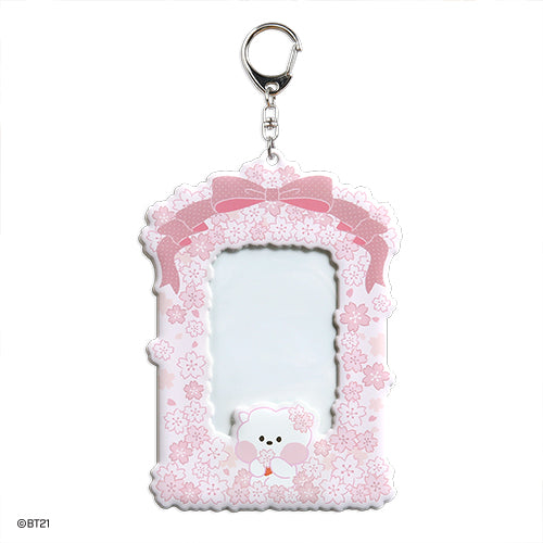 BT21 Cherry Blossom Minini Photocard Holder - RJ - Fugitive Toys