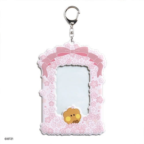 BT21 Cherry Blossom Minini Photocard Holder - Shooky - Fugitive Toys