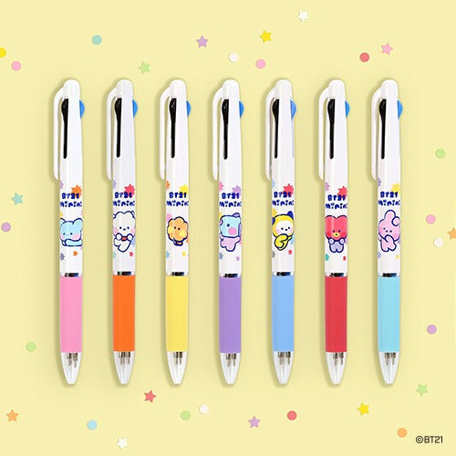 BT21 Minini 3 Color Ballpoint Pen - Cooky - Fugitive Toys