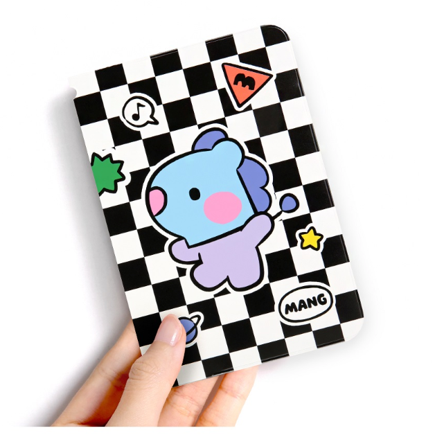 BT21 Checkboard Passport Cover Mang