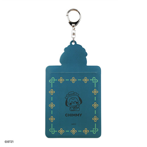 BT21 Hanbok Photocard Holder Keyring - Chimmy - Fugitive Toys