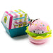 Kidrobot x Hello Sanrio Plush Burger Charm (1 Blind Box) - Fugitive Toys