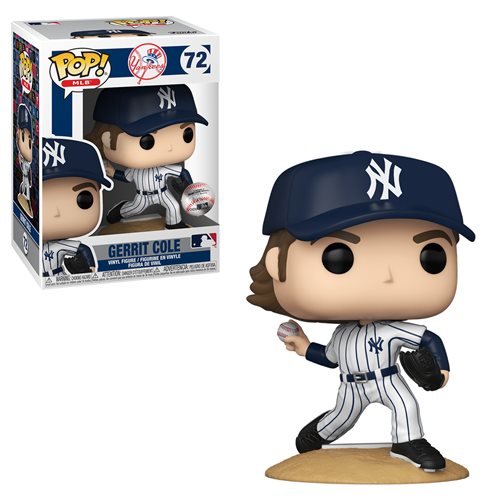 MLB Pop! Vinyl Figure Gerrit Cole (Home Uniform) [Yankees] [72] - Fugitive Toys
