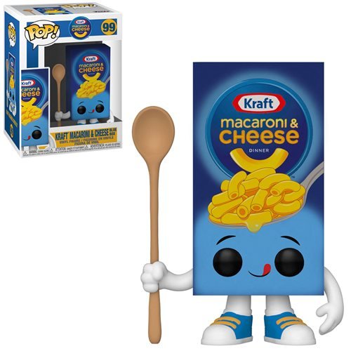 Ad Icons Pop! Vinyl Figure Kraft Macaroni & Cheese Box Blue Box [99] - Fugitive Toys
