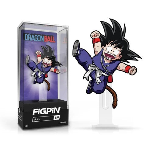Dragon Ball: FiGPiN Enamel Pin Goku Action [551] - Fugitive Toys